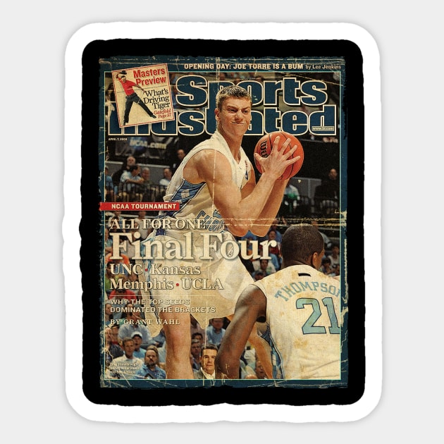 COVER SPORT - SPORT ILLUSTRATED - FINAL FOUR Sticker by FALORI